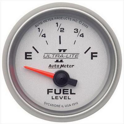 Auto Meter Ultra-Lite II Electric Fuel Level Gauge - 4915